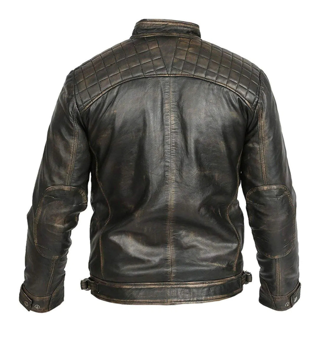 Taurus88 Sheep Antique Leather Jacket